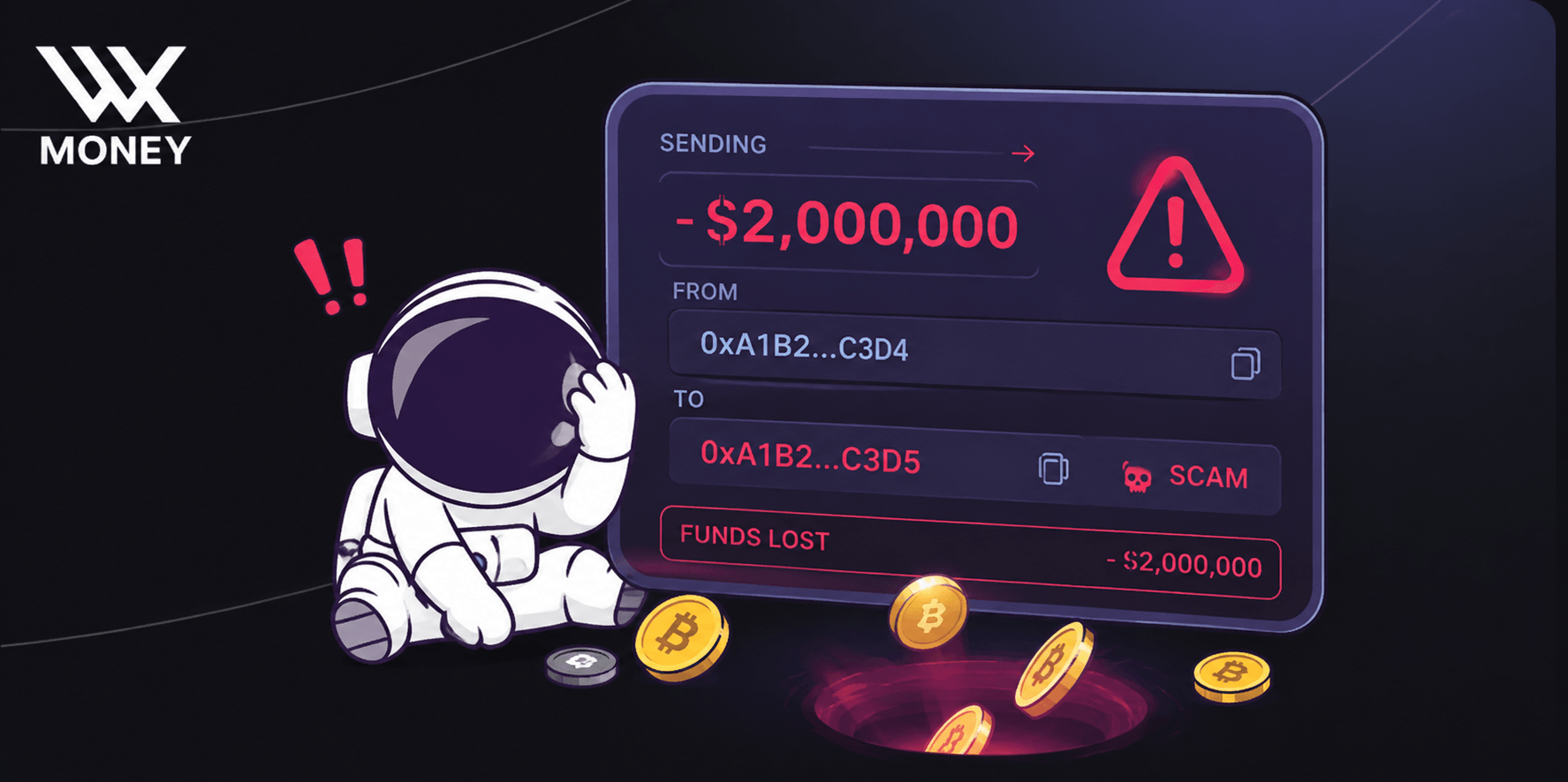 Crypto Investor Lost $2 Million Due to an Address Scam: How to Protect Your Funds?